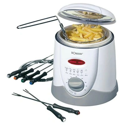 Afbeelding van Bomann FFR 1290 CB Frituurpan/Fonduepan 6 Fonduevorkjes
