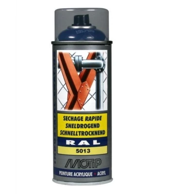 Afbeelding van motip industrial ral 5013 saffierblauw 400 ml 07002