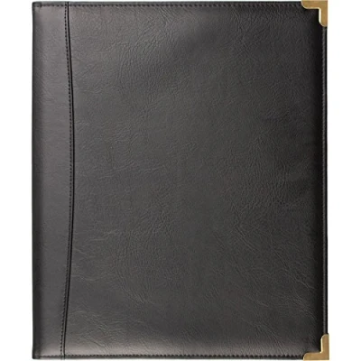 Afbeelding van Pro Tec F1E Chornotenmap Gevoerd met messinghoeken Deluxe Padded Music Folder zwart