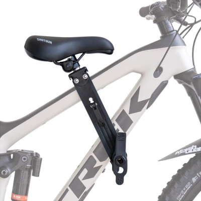 Afbeelding van SHOTGUN kinderzitje voor mountainbikes Vooraan gemonteerde fietszitjes kinderen van 2 5 jaar (tot 22 kilo) Compatibel met alle MTB&#039;s volwassenen Makkelijk te installeren