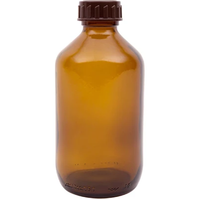 Afbeelding van Blockland Medicijnfles Bruin Gedopt 200ml/28mm, 14 stuks