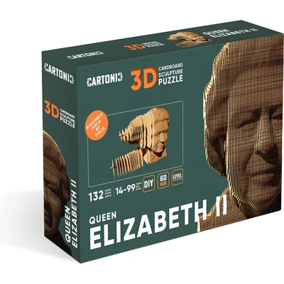 Afbeelding van Cartonic 3D Sculptuur Puzzel Queen Elisabeth