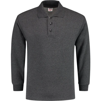 Afbeelding van Tricorp Polosweater Casual Antraciet Maat L