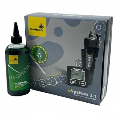 Afbeelding van Scottoiler eSystem Automatic Chain Oiler including 250ml of Biodegradable Green Scottoil
