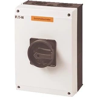 Afbeelding van Eaton P3 100/I5/SVB SW/HI11 Onderhoudsschakelaar Voor bodembevestiging, Vergrendelbaar 690 V Zwart 1 stuk(s)