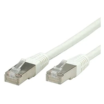 Afbeelding van VALUE Patchkabel Cat.6 (Class E) S/FTP (PiMF), wit, 10 m