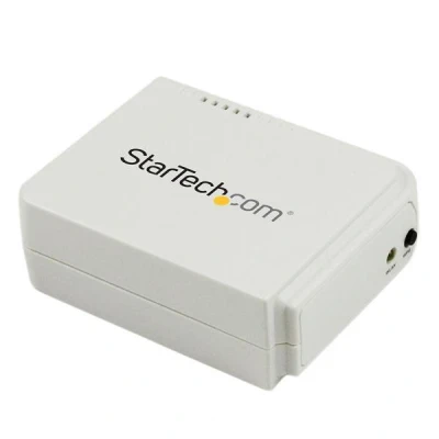 Afbeelding van StarTech.com 1 poorts USB Wireless N netwerkprintserver met 10/100 Mbps Ethernet poort 802.11 b/g/n