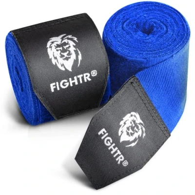 Afbeelding van Premium boksbandages voor maximale stabiliteit en veiligheid, 4 m semi elastische bandage met duimlus boksen, MMA, Muay Thai, box handbandage, sport, set van 5