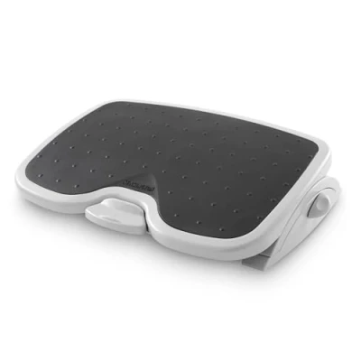 Afbeelding van Kensington SmartFit Kantelbare &amp; Hoogte Verstelbare Voetensteun, Verbetert de Houding en Bloedsomloop, Druk op Onderrug, 9,4 x 55,9 36, 4 Centimeter, Grijs, ACCO56146