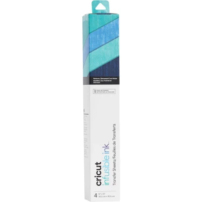 Afbeelding van Cricut Infuusbare Inkt Transfervellen Waterkleuren (4 Vellen)