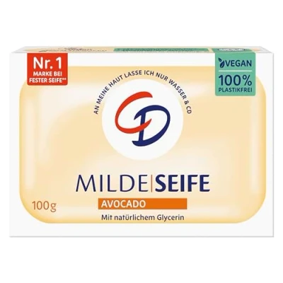 Afbeelding van Avocado Milde Zeep, 100 g, veganistisch en zonder microplastic