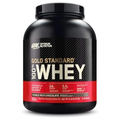 Afbeelding van Optimum Nutrition 100% Whey Gold Standard, 2270 g (Double Rich Chocolate)