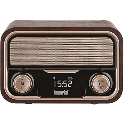 Afbeelding van Imperial Beatsman Retro Bluetooth FM radio MP3 USB microSD hout