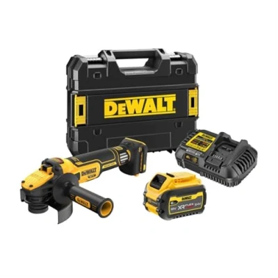 Afbeelding van DeWalt DCG409VST1 18V XR FLEXVOLT Advantage 125mm accu Haakse slijper 1x 6.0Ah in TSTAK koffer QW