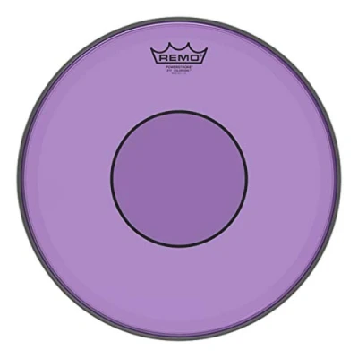Afbeelding van Remo trommelvel Colortone Powerstroke 77 clear 14&quot; P7 0314 CT PU paars