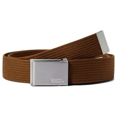 Afbeelding van Fjällräven Canvas Riem Timber Brown Kleurloos Broekriem
