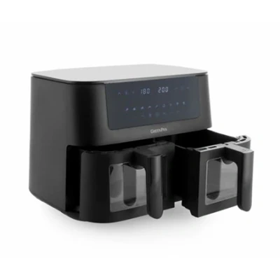 Afbeelding van GreenPan Bistro dubbele airfryer 4L+4L 9 programma&#039;s zwart PFAS vrij