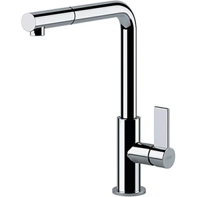 Afbeelding van Keukenkraan FN 7394.031, met uittrekbare handdouche, chroom