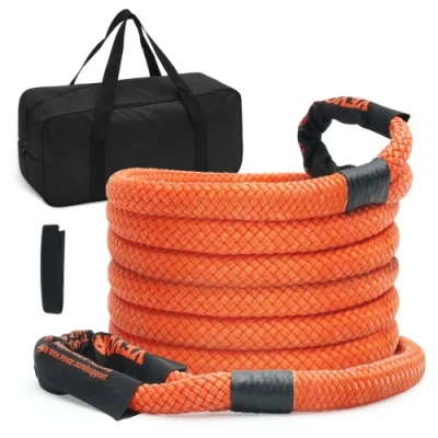Afbeelding van VEVOR 1&quot; x 20&#039; kinetische herstel sleeptouw 17,2 kg, Heavy Duty Off Road Snatch Strap, Extreme 30% Elasticiteit Energie Riem voor Jeep Auto Truck ATV UTV SUV Tractor