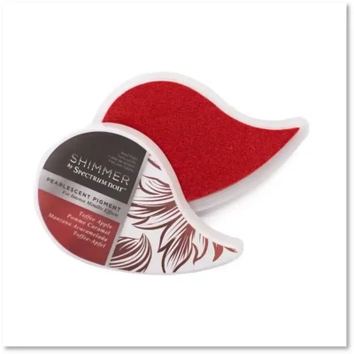 Afbeelding van Spectrum Noir inktkussen Shimmer Pearl Toffee Apple