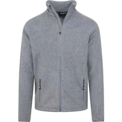 Afbeelding van Tenson Miracle Fleece Jack Grijs maat XL Heren Outdoor met Modern fit Pasvorm sale Suitable Herenkleding