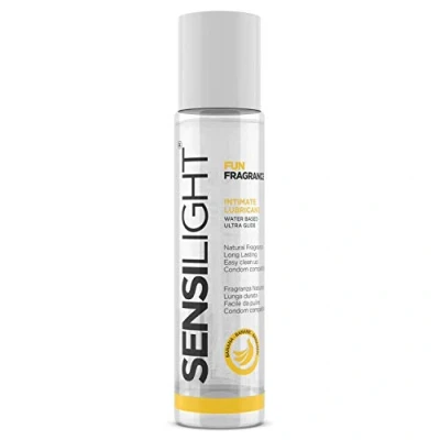 Afbeelding van SENSILIGHT Fun Fragrance Water Base Lubricant Banana 60 Ml