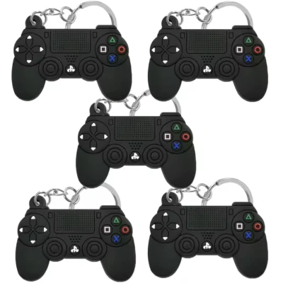 Afbeelding van PlayStation sleutelhanger PS4 zwart controller