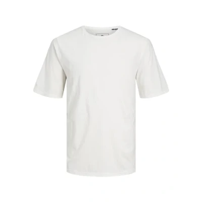 Afbeelding van Jack &amp; Jones Premium Einfarbig Tshirt basic, Heren, Maat: XS, Cloud dancer