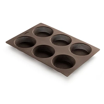 Afbeelding van Lékué Broodjesbakvorm, rond, bruin, centimeter, 29 x 20 2 cm