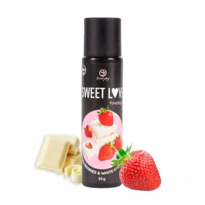 Afbeelding van Glijmiddel Secret Play 60 ml Chocolade Aardbei