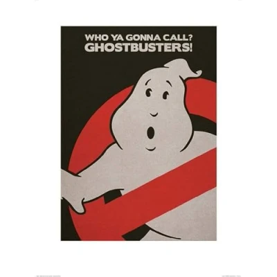 Afbeelding van Kunstdruk Ghostbusters Logo 60x80cm