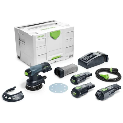 Afbeelding van Festool Accu excenterschuurmachine ETSC 125 3,0 I Set 577689