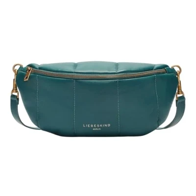 Afbeelding van Liebeskind Berlin TYRA AUS Weichem Heuptas, Dames, Maat: One Size, Petrol