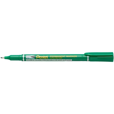 Afbeelding van Pentel NF450 D Permanente marker Extra Fijne punt 1,2mm Groen