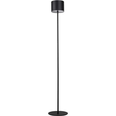 Afbeelding van ETH Maverick vloerlamp 4 x GU10 Zwart aan uit op stang