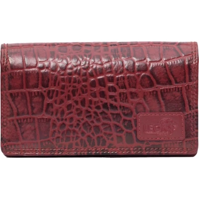 Afbeelding van portemonnee dame Dames leer met rits Cadeau voor vrouwen verjaardag haar vriendin moeder Moederdag cadeautje Mama Kado Outlet Sale