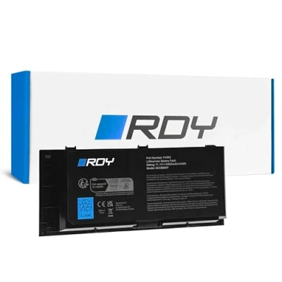 Afbeelding van RDY Laptop batterij FV993 FJJ4W PG6RC R7PND RY6WH T3NT1 DWG4P V7M28 FVWT4 Notebook accu voor Dell Precision M4600 M4700 M4800 M6600 M6700 M6800 (Capaciteit: 4000 mAh 11.1V)