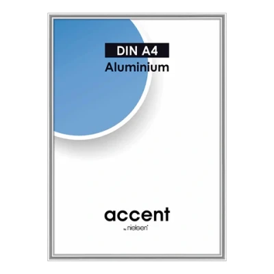 Afbeelding van Nielsen Fotolijst 52123 Accent Glanzend Zilver 21x29,7 cm