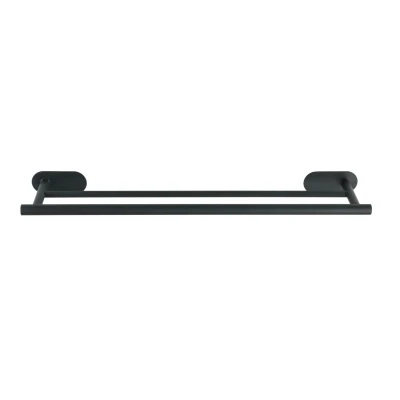 Afbeelding van Wenko Handdoekhouder Duo TurboLoc Zwart 24513100