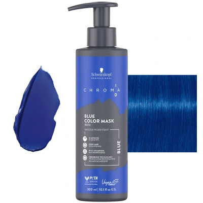 Afbeelding van Schwarzkopf Chroma ID Color Mask Blue 300 ml