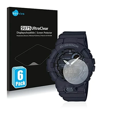 Afbeelding van Savvies (6 Stuks) Schermbeschermer voor Casio G Shock GBA800 Screen Protector Ultra Transparant