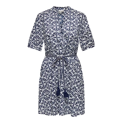 Afbeelding van JDY blousejurk donkerblauw