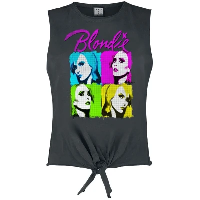 Afbeelding van Blondie Amplified Collection Neon Quadrant Top actraciet M Dames