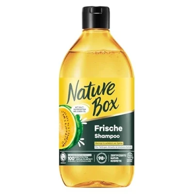 Afbeelding van Nature Box Melon Shampoo Haarverzorging Voordeelverpakking 6 x 385 ml