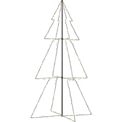 Afbeelding van Kegelkerstboom 300 LED&#039;s binnen en buiten 120x220 cm