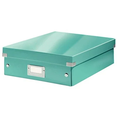Afbeelding van Leitz Opbergdoos, Click And Store Assortiment, 60580051 Medium, IJsblauw