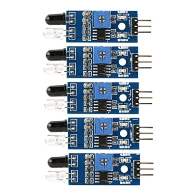 Afbeelding van 5 stks IR Infrarood Obstakel vermijden Sensor Module Barrière voor Smart Car Robot