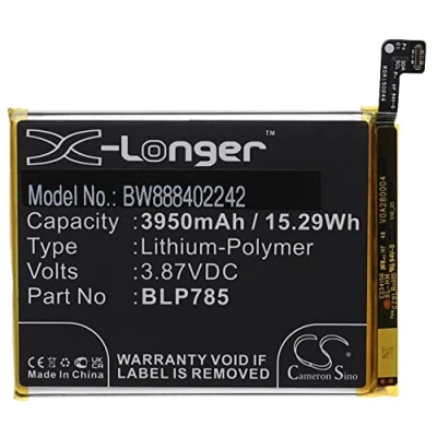Afbeelding van vhbw Accu compatibel met OnePlus Nord AC2003 mobiele telefoon smartphone (3950mAh, 3,87V, Li Polymeer)