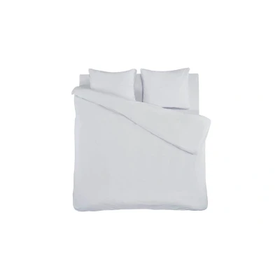 Afbeelding van Dekbedovertrek iSeng Uni Wit Percal 200 x / 220 cm 2 Persoons