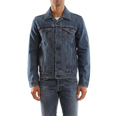 Afbeelding van Levi&#039;s The Trucker Jas Mannen, Medium Stonewash, M